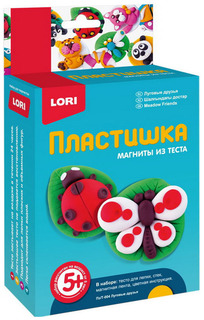 Магниты из теста Лори Пластишка «Луговые друзья» Lori