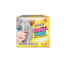 Прокладки женские гигиенические мини Maneki Neko-Mimi, 9 шт