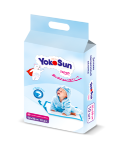 Детские одноразовые пеленки YokoSun 50x50, 10 шт