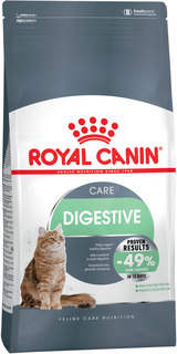 Сухой корм для кошек ROYAL CANIN Digestive Care, при аллергии, домашняя птица, рыба, 10кг