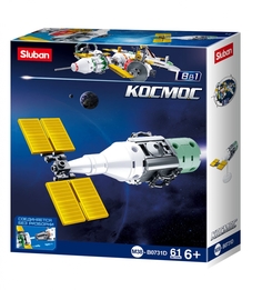 Конструктор Космос - Космический транспорт, 61 деталь Sluban