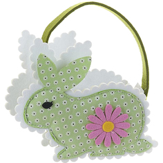 Изделие декоративное ENS, Зайчик, 26x9x22 см