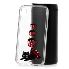 Чехол для Apple iPhone XR КRUЧЕ Print Котенок в чашке