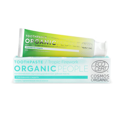 Паста зубная "Tropic firework", отбеливание и защита Organic People 85 г