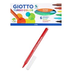 Набор фломастеров (6 цветов) Giotto