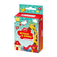 Настольная игра Бамс-Игры 51672 5 ИГРАЕМ В СЛОВА Феникс+
