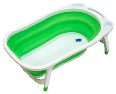Ванночка пластиковая Funkids Folding Smart Bath зеленый