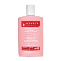 Жидкость для снятия лака профессиональная Mavala "Pink", 250 мл