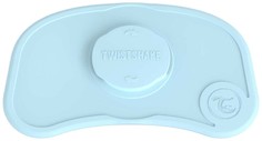 Коврик для кормления с тарелочкой Twistshake Click Mat Mini, пастельный синий