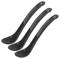 Ложки для кормления Twistshake, цвет: черный (Black), 3 штуки