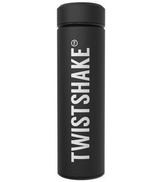 Термос "Twistshake", цвет: чёрный (black), 420 мл