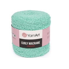 Пряжа YarnArt "Curly Macrame", цвет: 775 бирюза, 195 м, 500 грамм (2 мотка) ( 2)