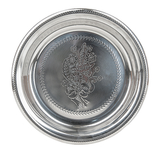 Блюдо сервировочное Nouvelle, Серебро, 44x4,5 см