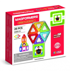 Магнитный конструктор Basic Plus 26 Set MAGFORMERS 207437