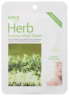 Маска для лица LA MISO Herb essence Mask Sheet 21 г