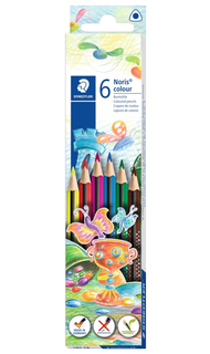 Карандаши цветные Staedtler Wopex Noris Colour 187 6 цветов