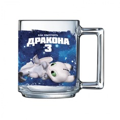 Кружка стеклянная Фитнес. Как приручить Дракона 3, 250 мл ND Play