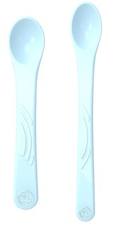 Ложки для кормления Twistshake Feeding Spoon Pastel Blue, 2 штуки