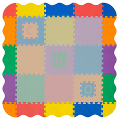 Набор бортиков-бордюров для ковриков-пазлов Funkids серии NT (расцветка 01), 16 частей