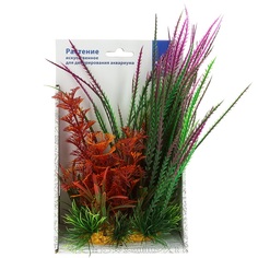 Искусственное растение для аквариума Prime PR-60212, пластик, 20см P.R.I.M.E.