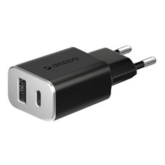 Сетевое зарядное устройство Deppa DEP-11386 Type-C, 3.4 A, black