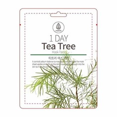 Тканевая маска для лица MedB, Tee Tree Mask, 1 Day, 27 г