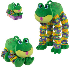 1 TOY Плюшевая игрушка Пружиножки. Лягушка Т13881