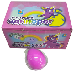 Домашний инкубатор "Яйцо с растущим единорогом", 13 см 1TOY