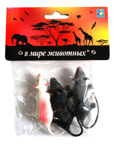 Фигурки животных 1TOY В мире животных Крысы т10492