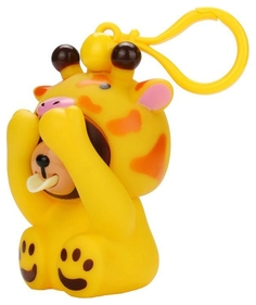 Интерактивная игрушка 1Toy Мишка-дразнюка Костюм жирафа