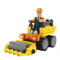 Конструктор Ausini Строительная спецтехника Каток, 58 деталей