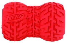 Игрушка для лакомств для собак NERF Игрушка-кормушка, красный, длина 9 см