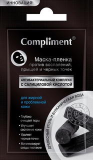 Маска-пленка для лица Compliment против раздражений для жирной и проблемной кожи 9 г