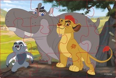 Мягкий пазл Disney. Король Лев, 12 элементов Десятое королевство 03765