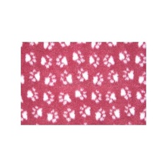Коврик для кошек и собак ProFleece полиэстер, бордовый, белый, 160x100 см