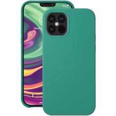 Чехол для Apple iPhone 12\12 Pro Deppa Liquid Silicone зеленый