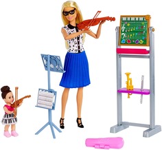 Игровой набор с куклой Barbie Кем быть? Учитель музыки! FXP18
