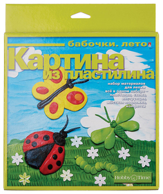 Картина из пластилина "Бабочки. Лето", набор №3 Hobby Time