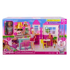 Кукла Mattel Barbie Гриль-ресторан (с куклой) HBB91