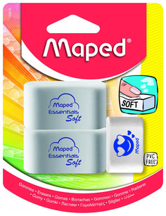 Набор мягких больших ластиков Maped Essentials Soft 2 шт