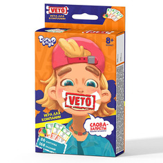 Настольная игра Попробуй объяснить, 56 карт Danko Toys VETO-02-01