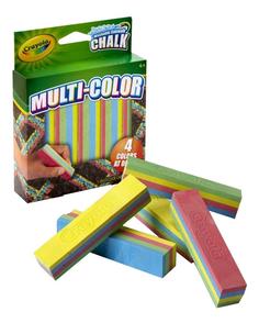 Мел для асфальта многоцветный Crayola
