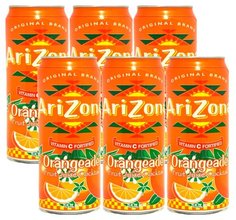 Напиток Arizona Orangeade 680мл упак 6шт