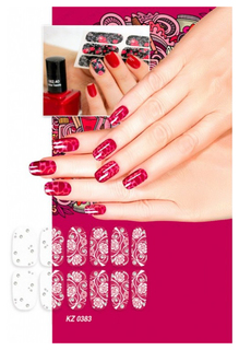 Арт-пленка для дизайна ногтей «ИЗМОРОЗЬ» Bradex