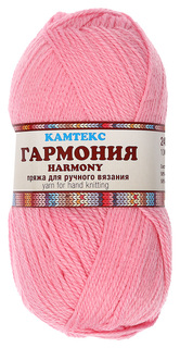 Пряжа Камтекс "Гармония", цвет: 056 розовый, 245 м, 100 грамм (5 мотков) ( 5)