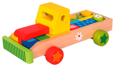 Грузовичок с цветными кубиками Bino
