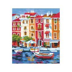 Набор для вышивания крестом "Тихая гавань", арт. Т-10 Сделай своими руками