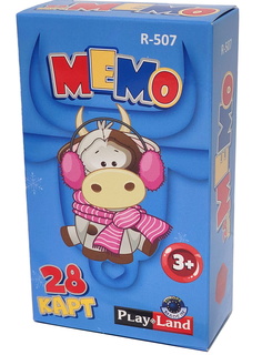 Настольная игра Мемо. Коровка Play Land R-507