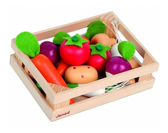 Игровой набор Janod овощей в ящике