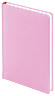 Ежедневник недатированный BrunoVisconti «Velvet» Нежно-розовый Альт